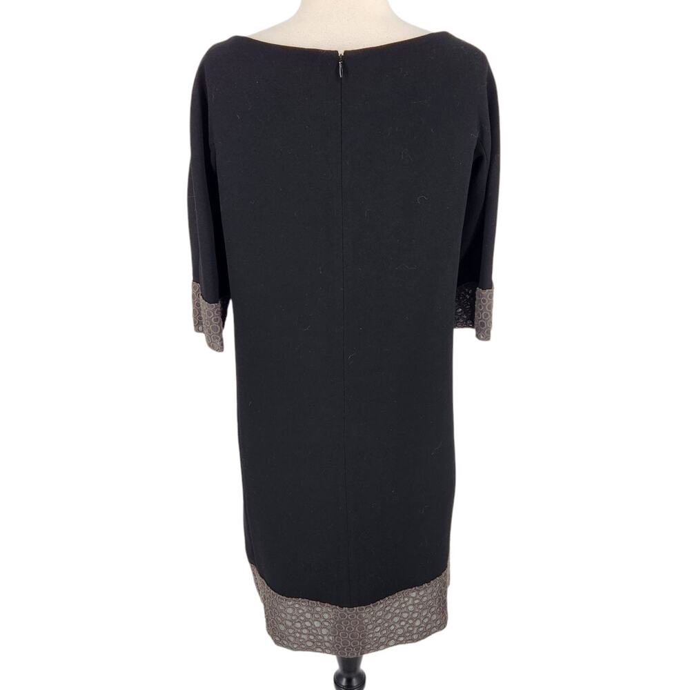 Vintage 49 AV by Junko Shimada Black Sheath Dress W/ Pockets Made in Japan - Picture 4 of 7